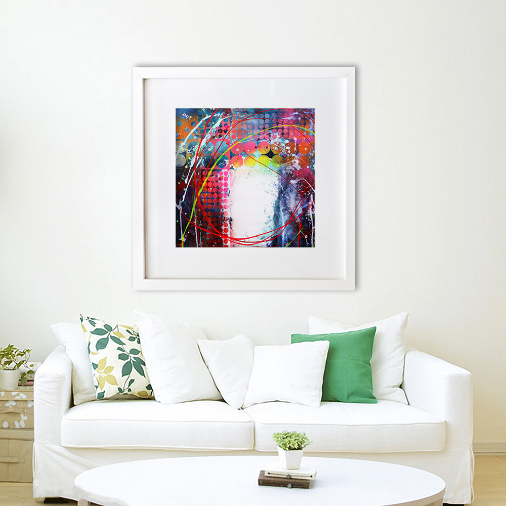 Abstract art prints for sale by Kate Green