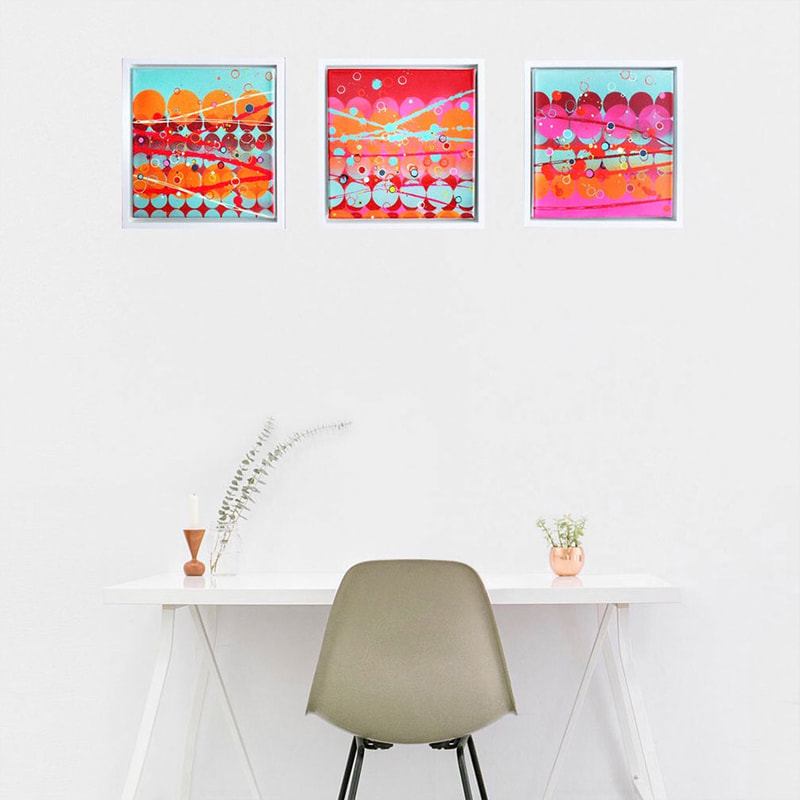 Happy art for your home by Kate Green