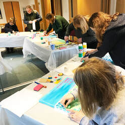 abstract art classes by Kate Green