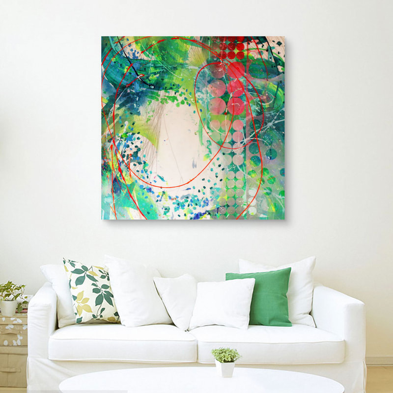 Original abstract art by Kate Green