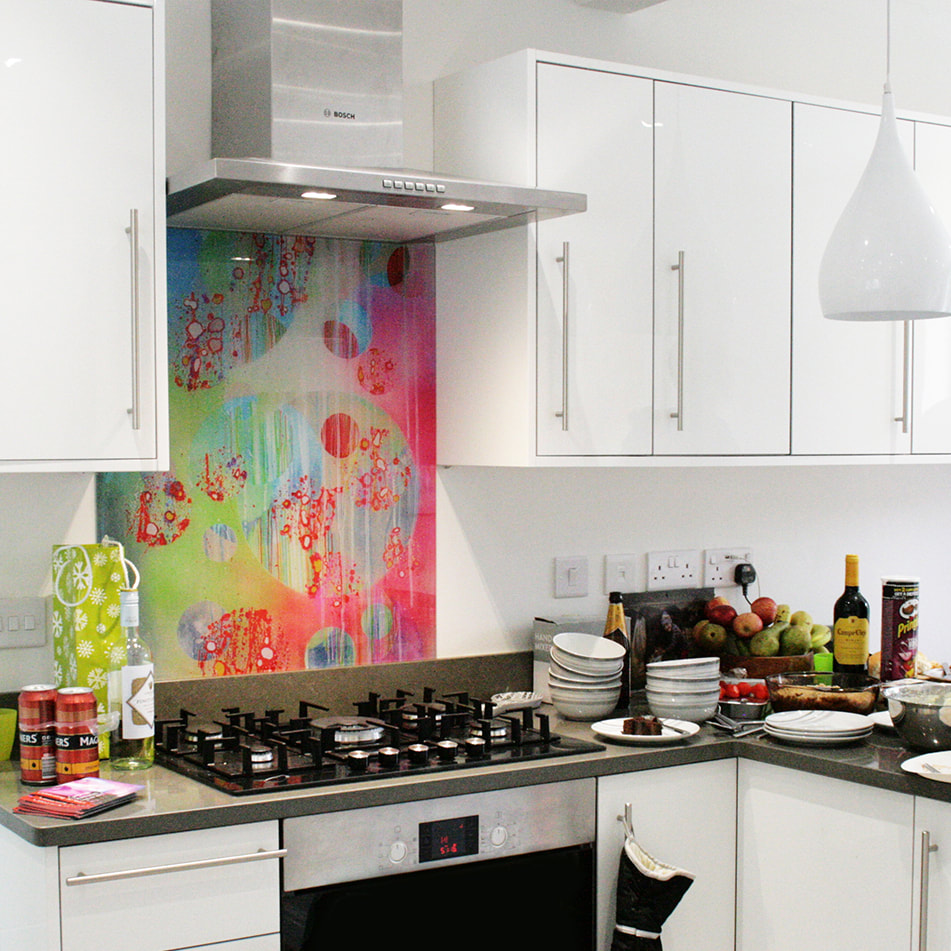 Colourful paintings for sale by Kate Green 