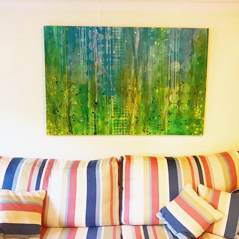 Colourful interiors by artist Kate Green