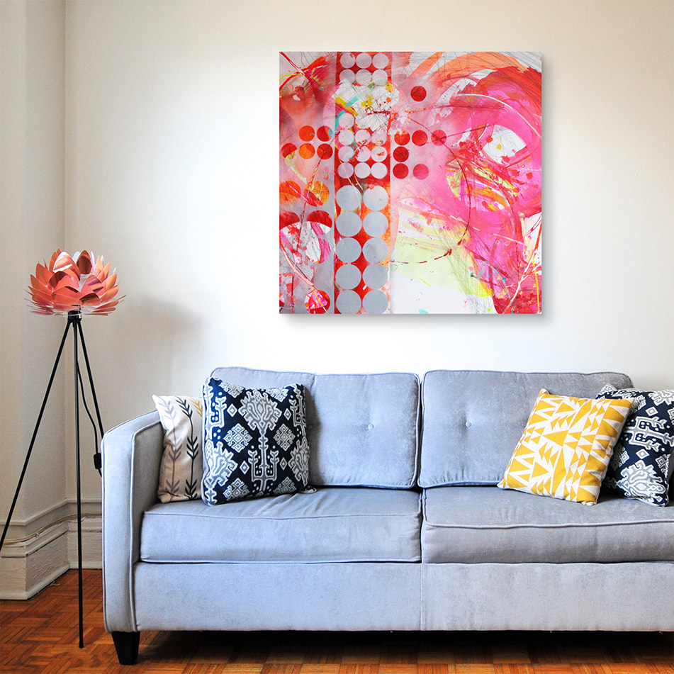 Happy art for your home by Kate Green