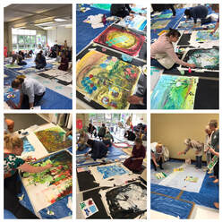 abstract art workshops by Kate Green