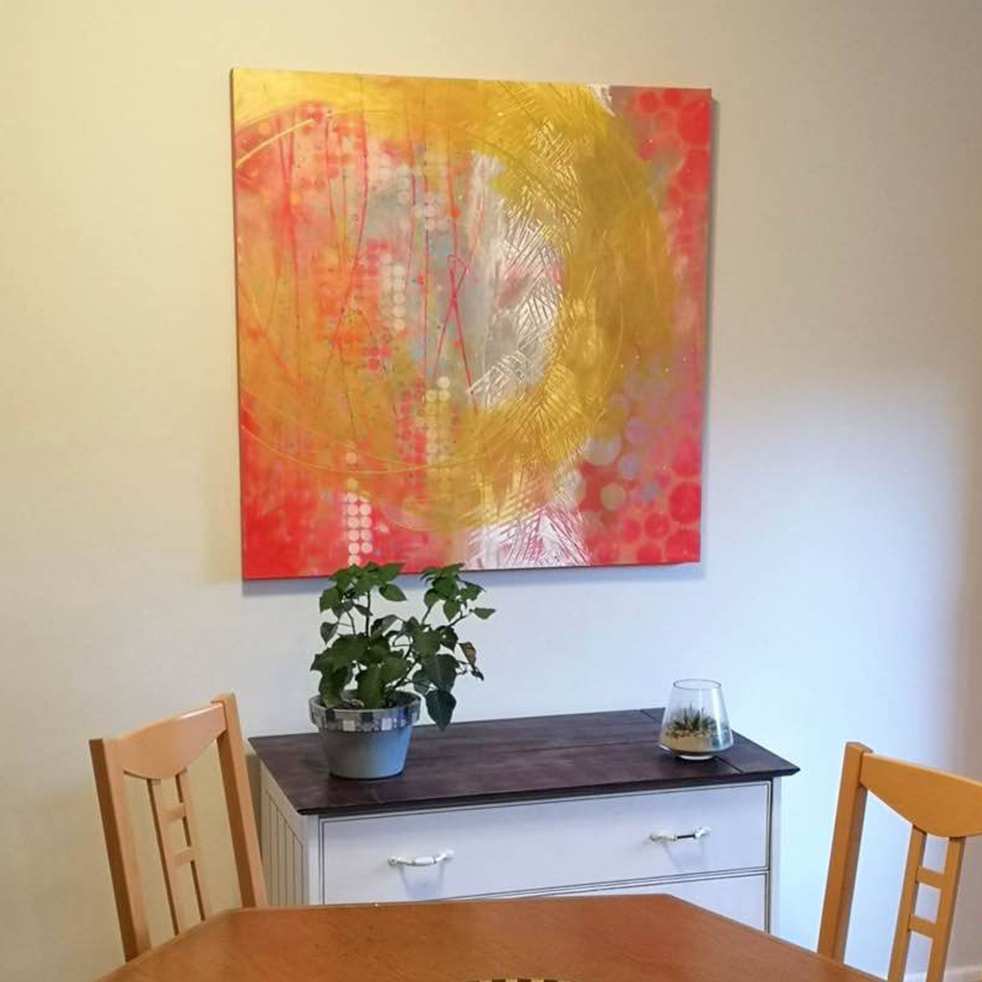 Uplifting colours by Kate Green