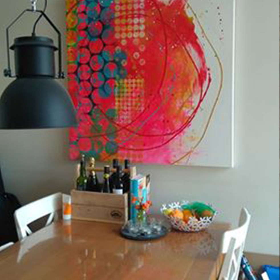 Real art in situ by Kate Green