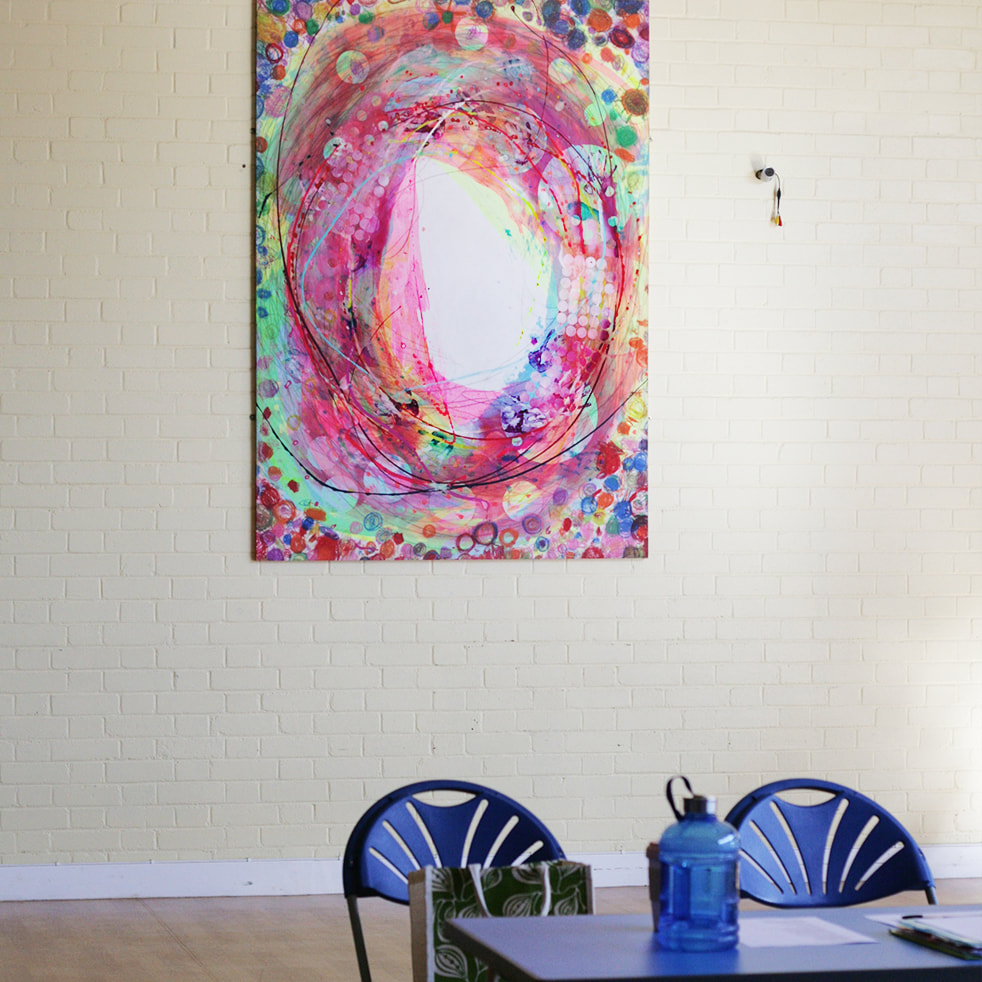 Large statement art for your wall by Kate Green