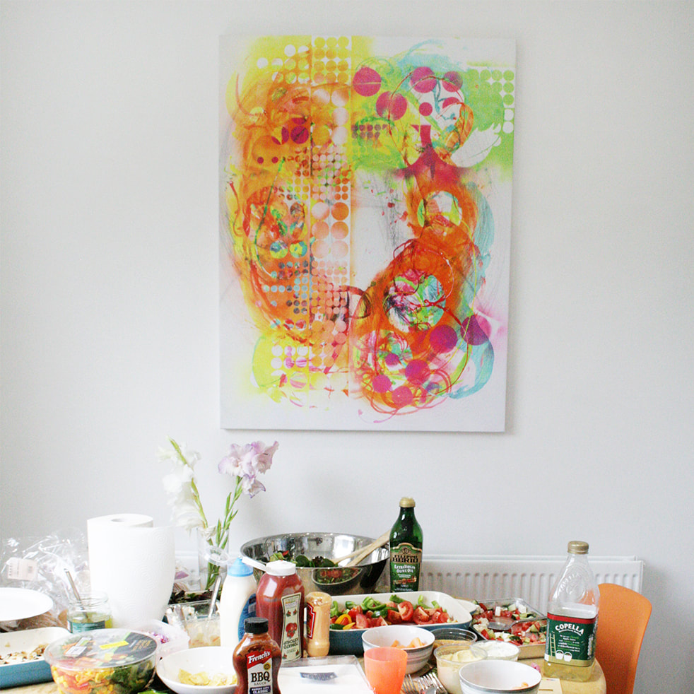 Happy art for your home by Kate Green